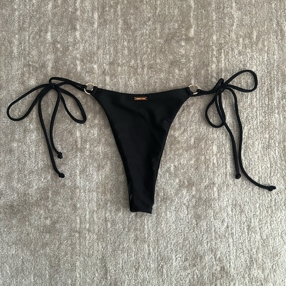 CANALUZ SWIM Corales Cana Bottom in Black - Picture 3 of 5